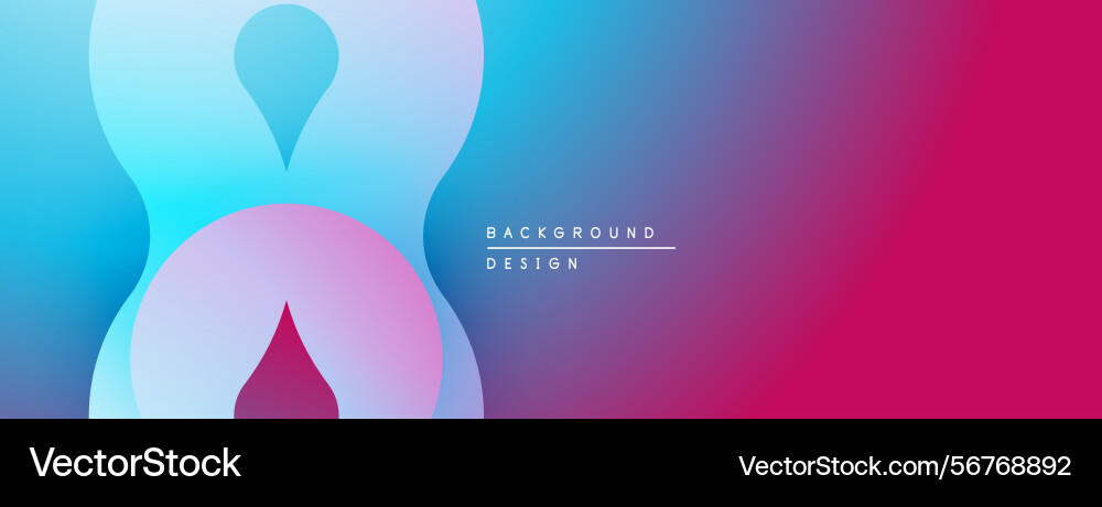 Abstract gradient background soft shapes overlap Abstract gradient background soft shapes overlap vector image