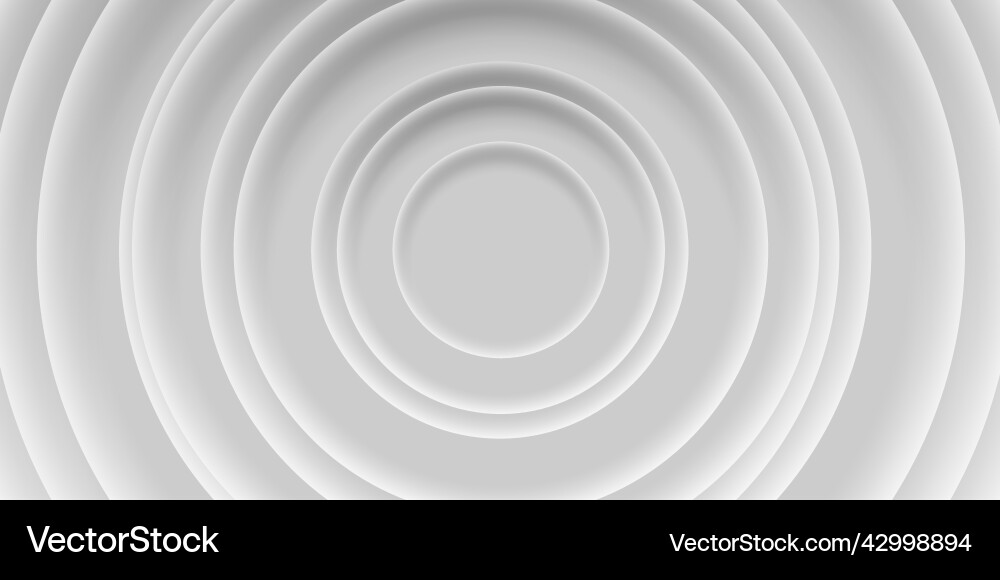 Abstract background of grey circles with shadows Abstract background of grey circles with shadows vector image