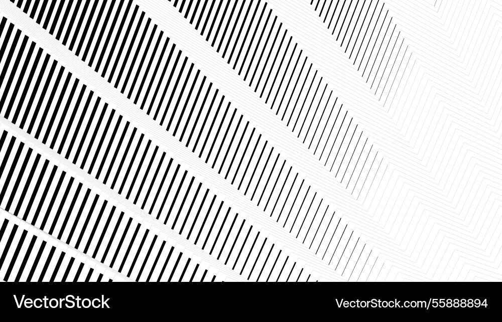 Black and white zig zag line pattern abstract Vector Image