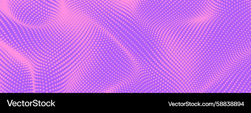 Halftone background flowing dots waves pattern Halftone background flowing dots waves pattern Vector Image