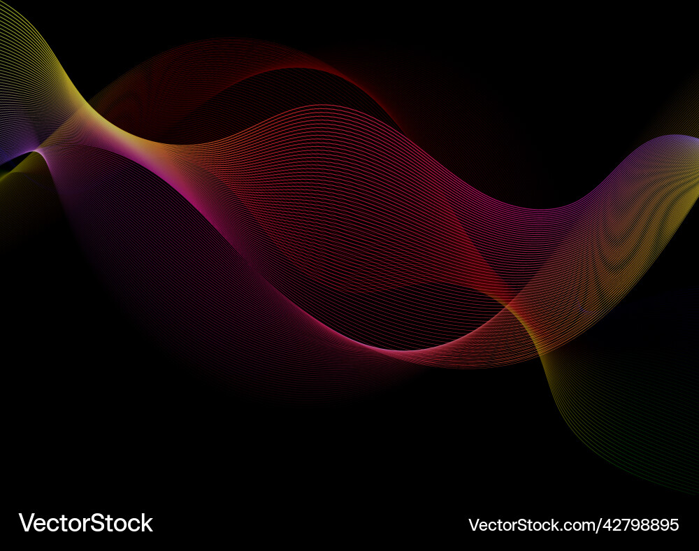 Abstract design background with colourful flowing Abstract design background with colourful flowing vector image