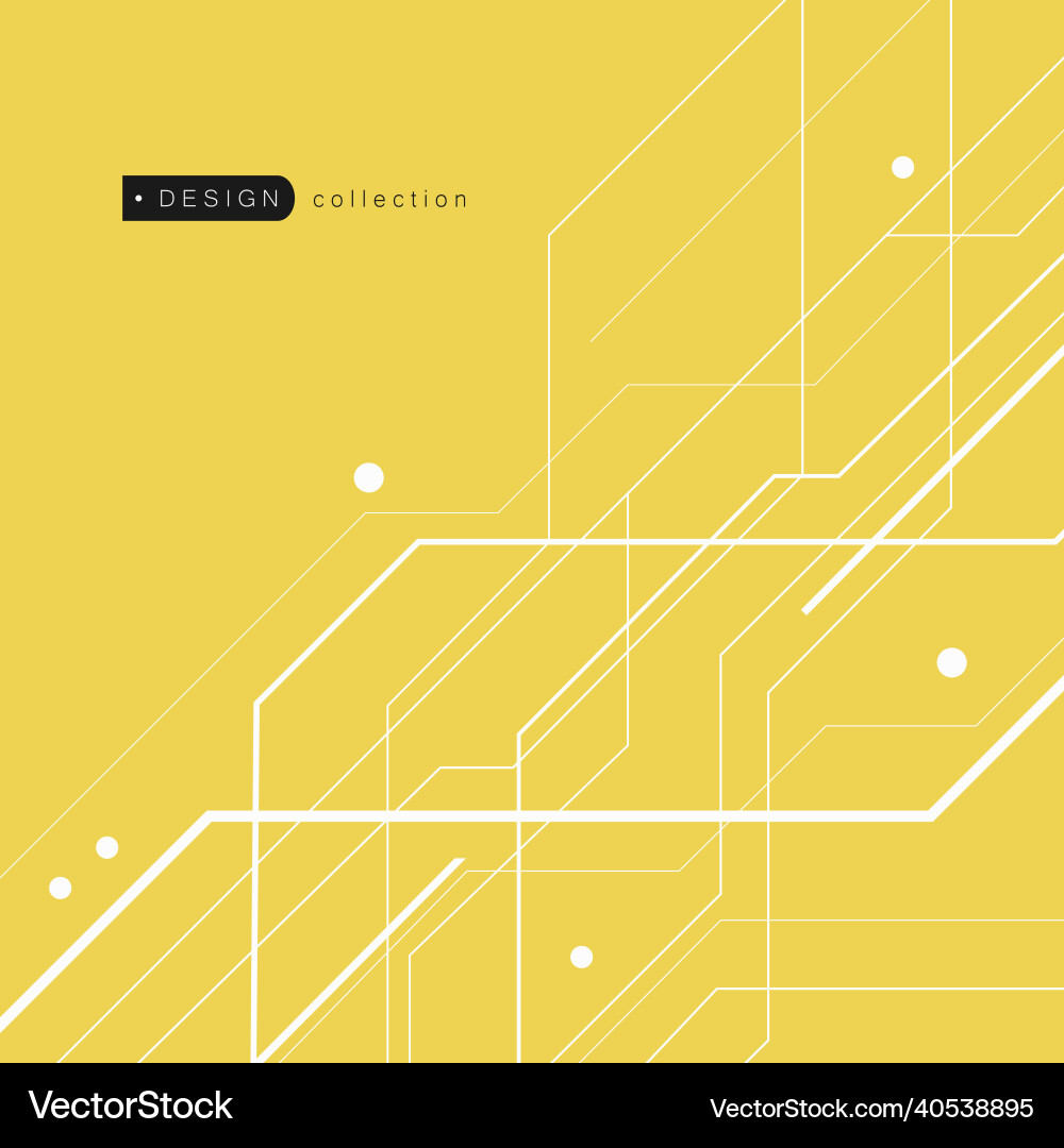 Overlapping lines pattern geometric vector image