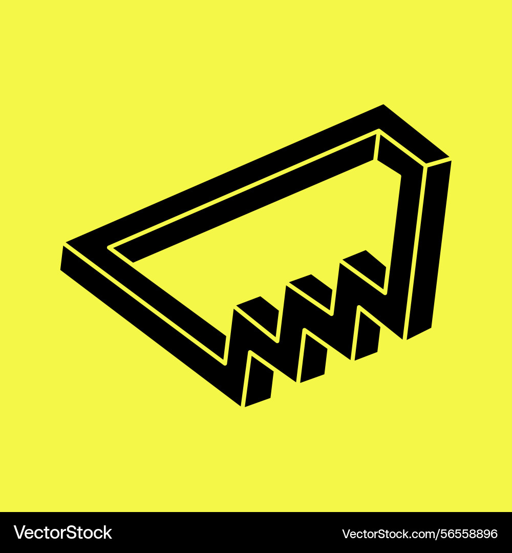 Illusion shapes 3d geometry optical Illusion shapes 3d geometry optical vector image