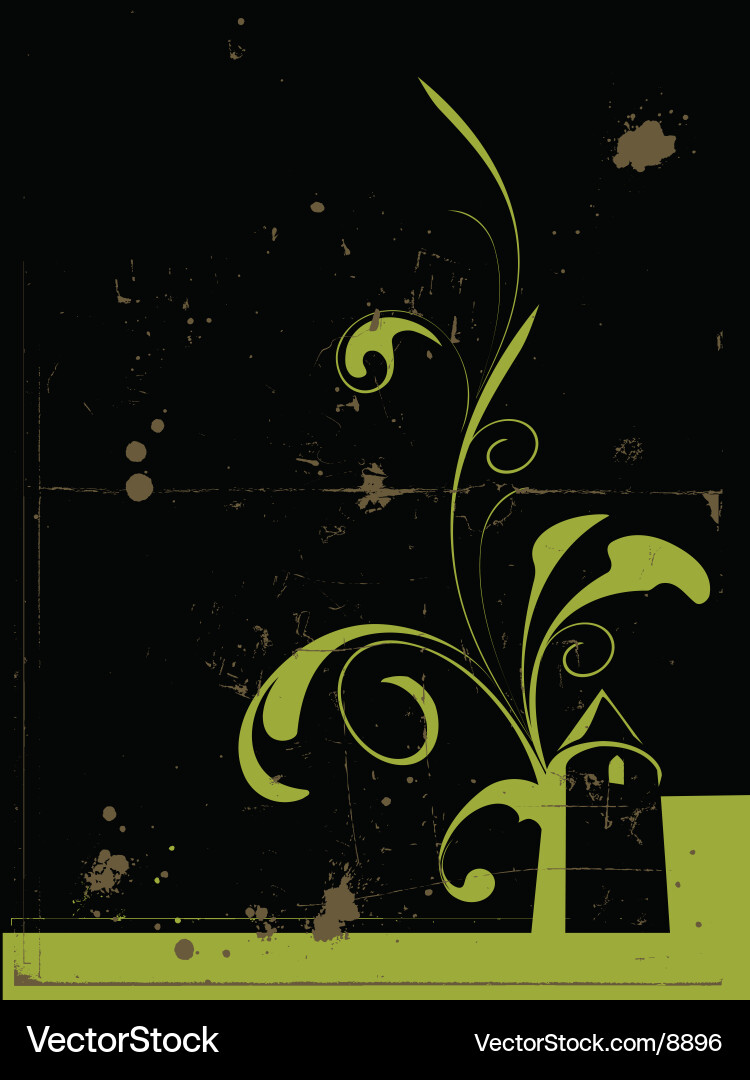 Pattern with tower vector image