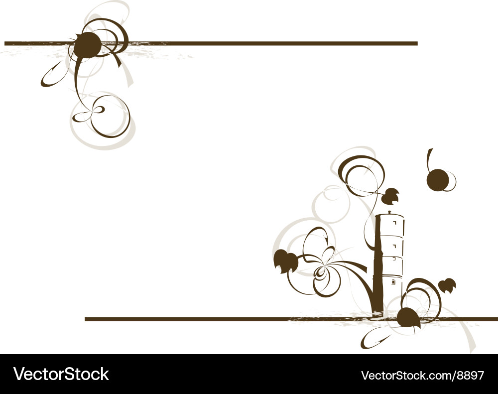 Geometric Tower Pattern vector image