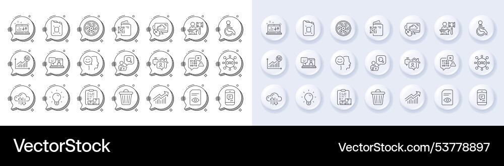 Inventory checklist view document and good mood Inventory checklist view document and good mood vector image