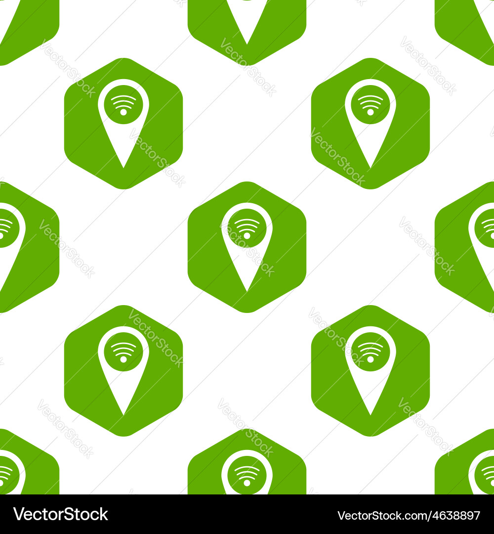 Wi-fi pointer pattern Vector Image