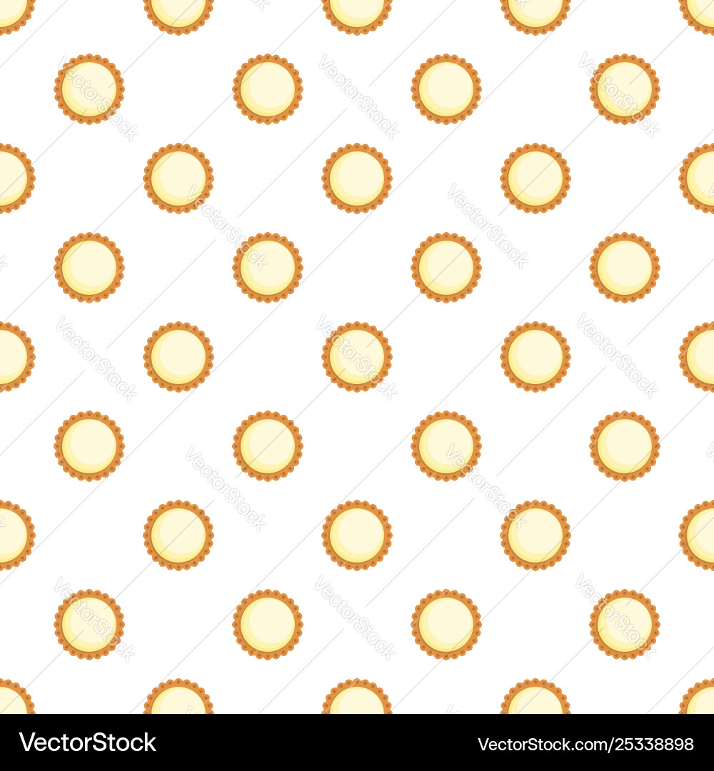Cocoa biscuit pattern seamless vector image