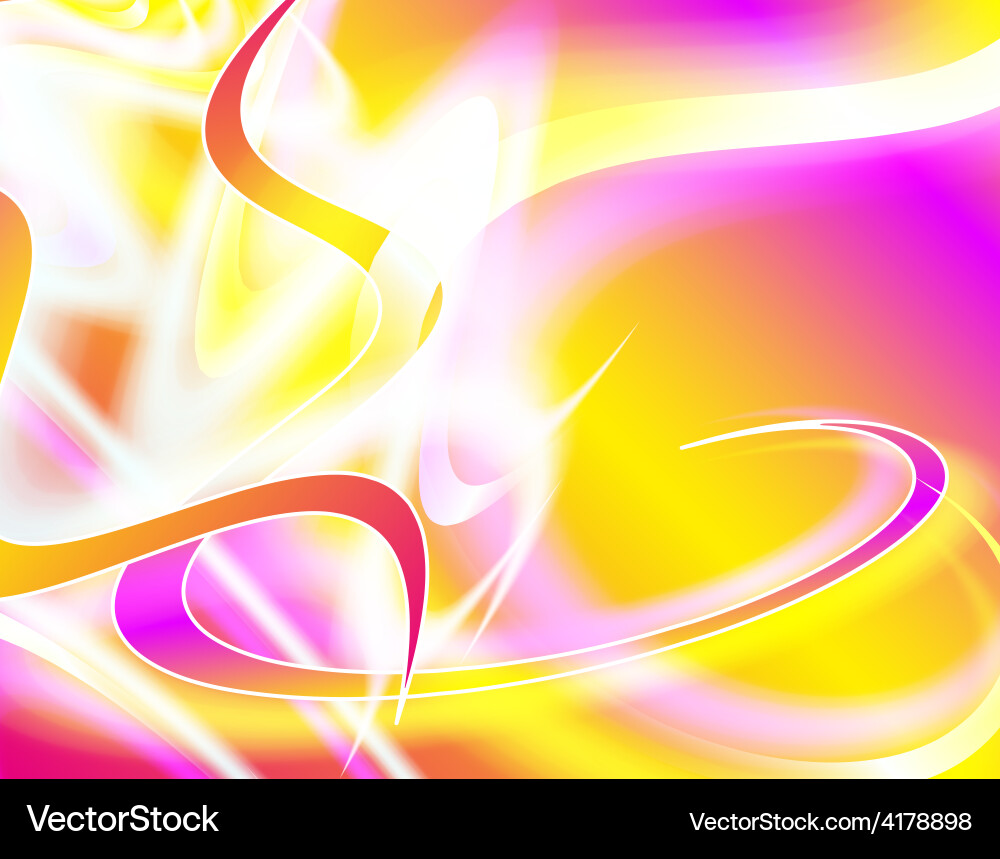Dynamic Wavy Abstract Background vector image