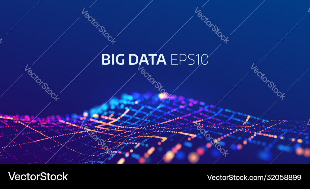 Big data abstract background bigdata code Big data abstract background bigdata code vector image