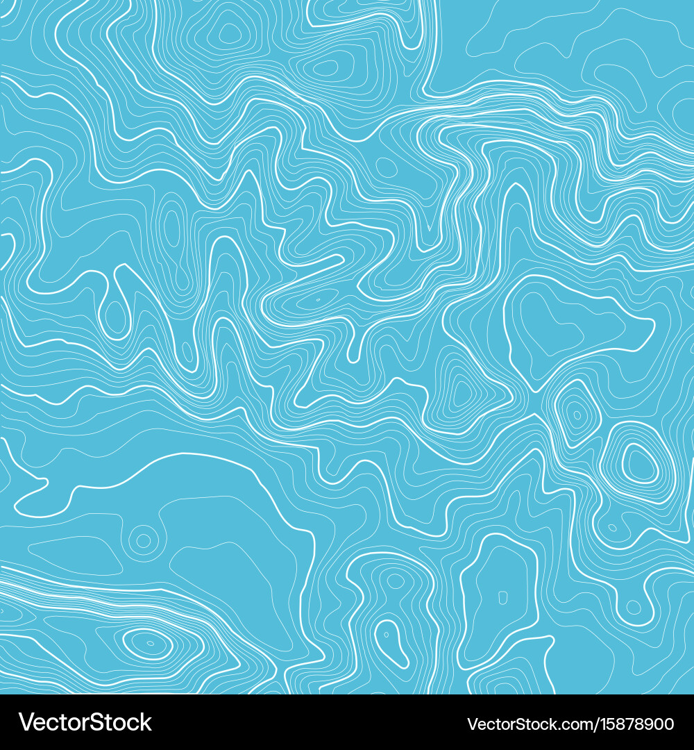 Topographic map background with space for copy vector image