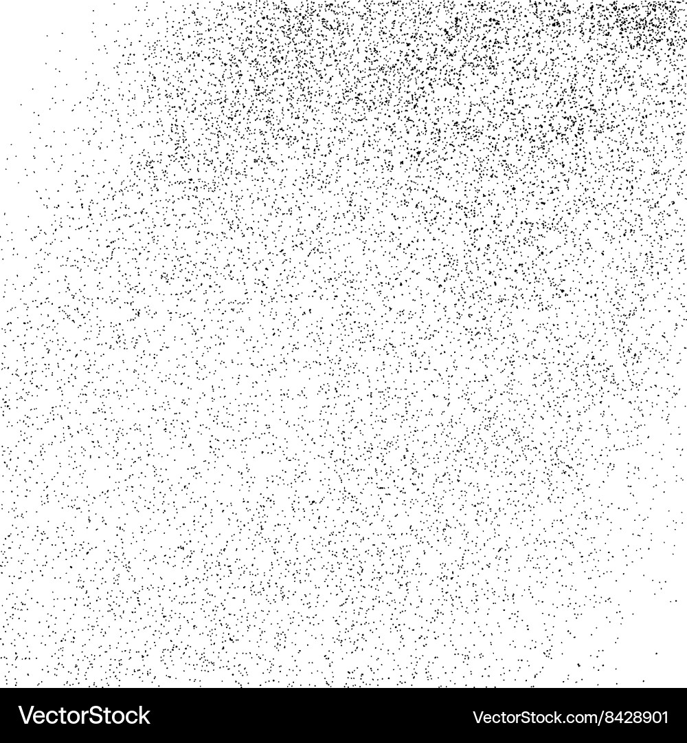 Grainy texture on white square Vector Image