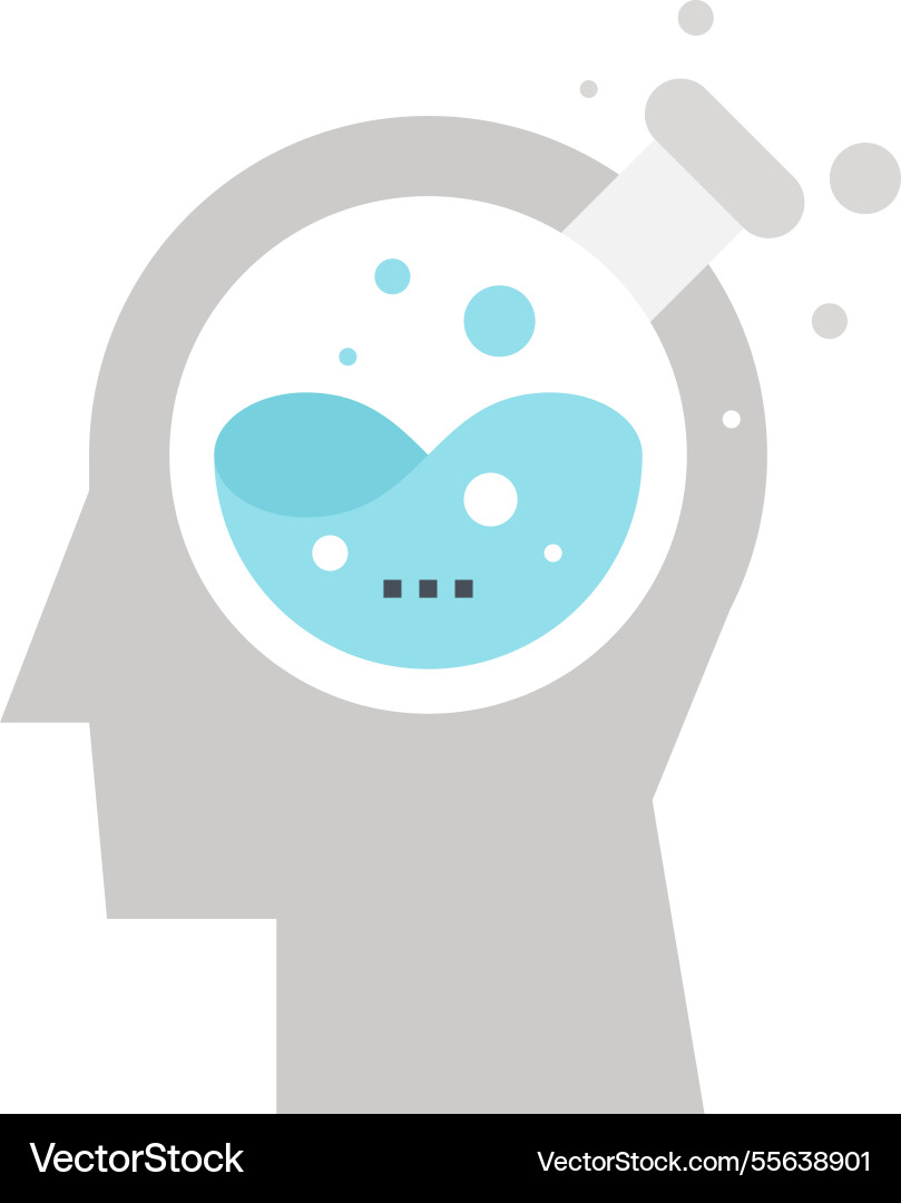 Testing flat web icon concept Testing flat web icon concept vector image