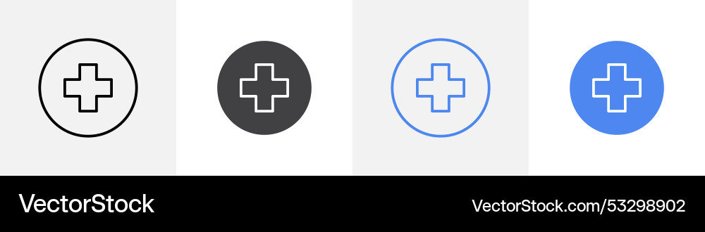 Plus-Symbol-Set verwenden für Web-ui oder App Plus-Symbol-Set verwenden für Web-ui oder App vektorbild