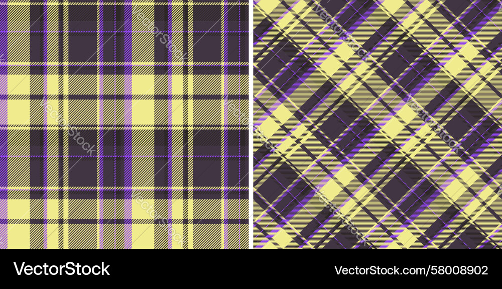 Tartan Check Pattern Background Vector Image