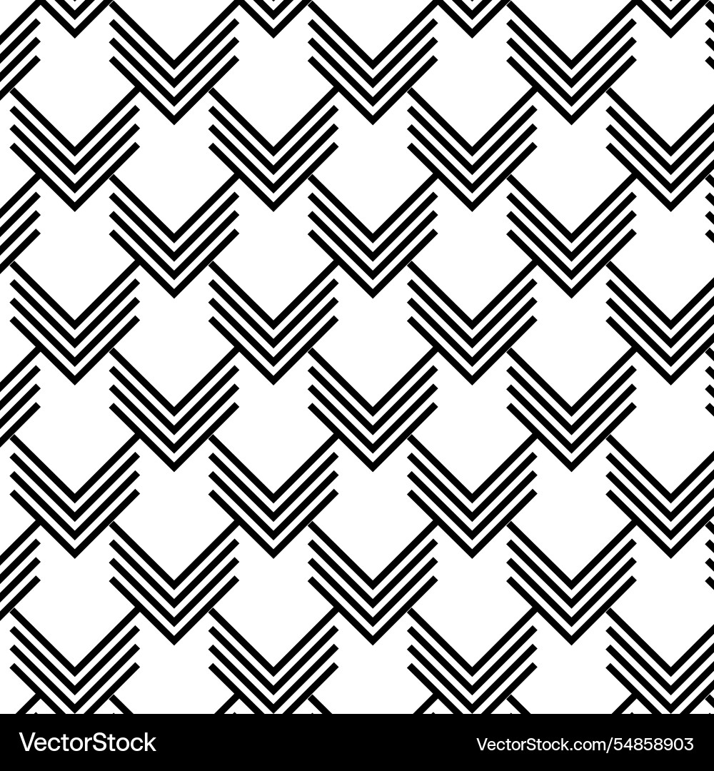 Geometric zig zag pattern herringbone Geometric zig zag pattern herringbone vector image