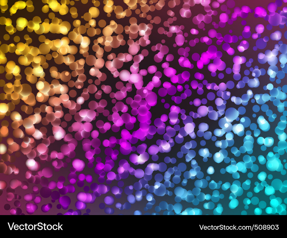 Sparkling Light Background Vector Image