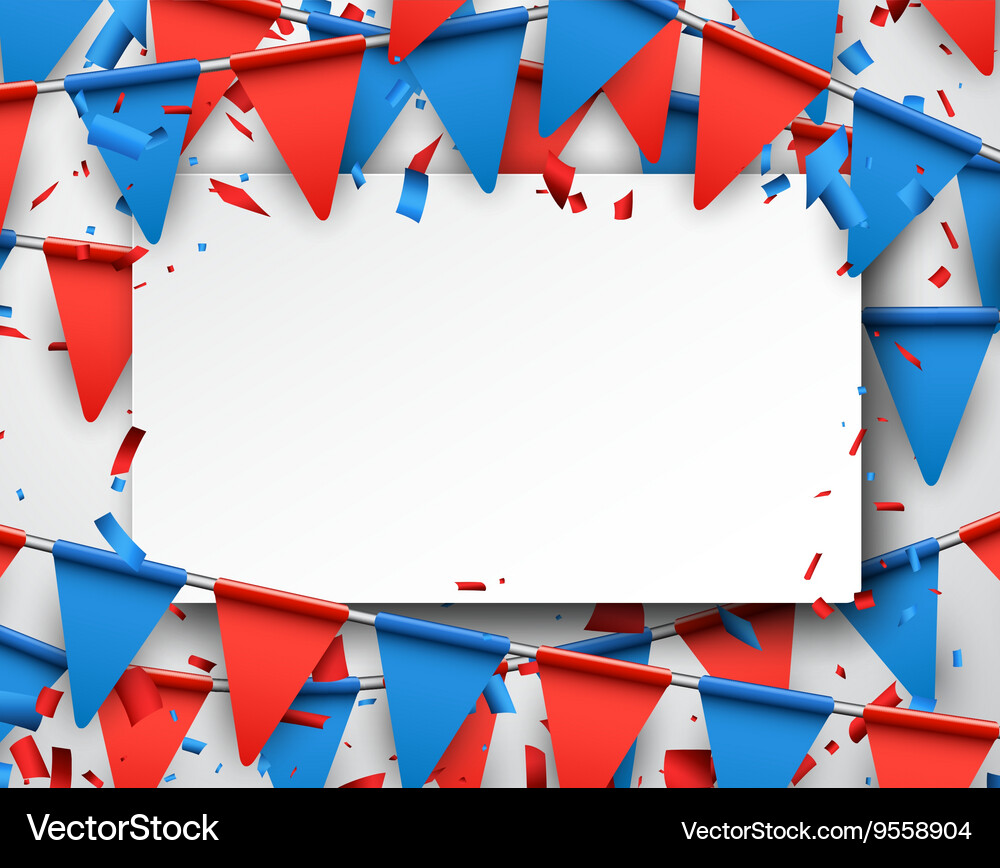 Background with flags Vector Image