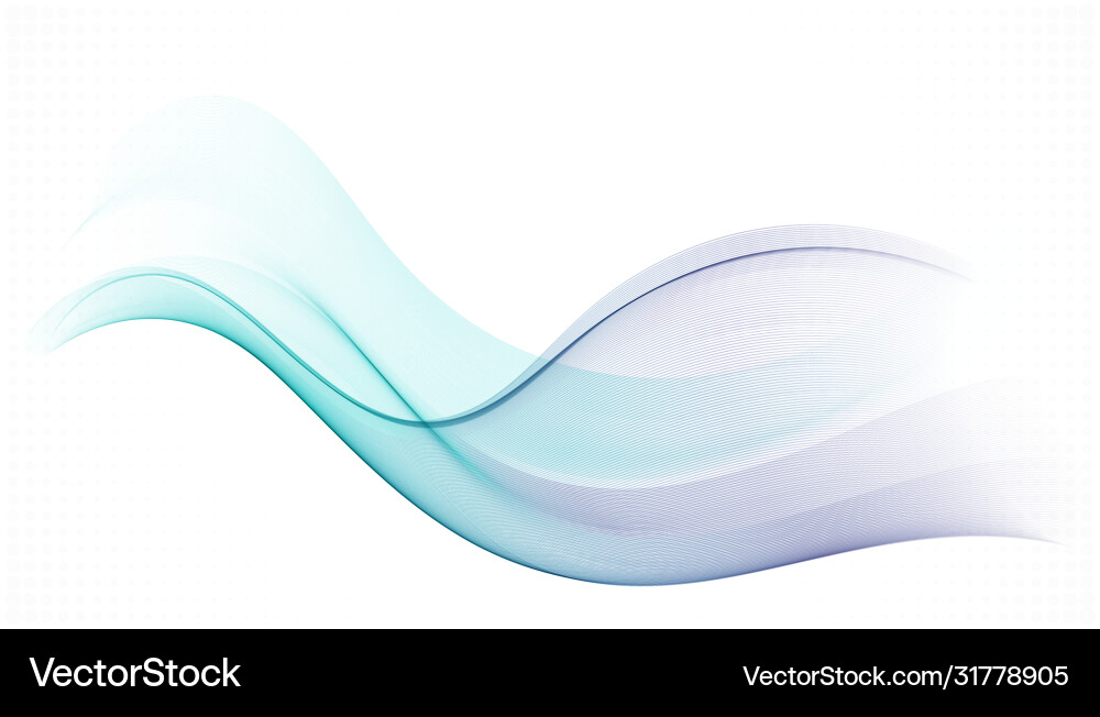 Blue wave color smoke transparent abstract Blue wave color smoke transparent abstract vector image