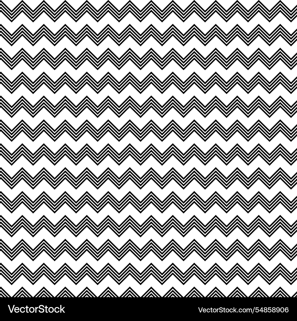 Geometric zig zag pattern herringbone Vector Image