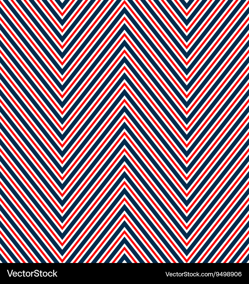 Seamless zigzag pattern vector image