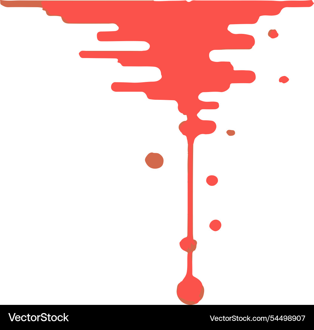 Inkbleed blot pattern flow texture color Vector Image