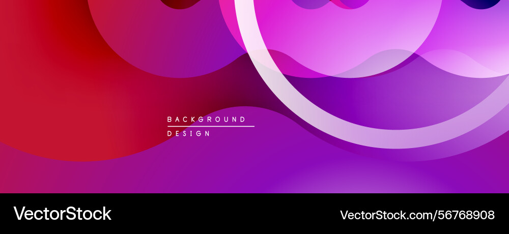 Abstract gradients flowing shapes create dynamic Abstract gradients flowing shapes create dynamic Vector Image