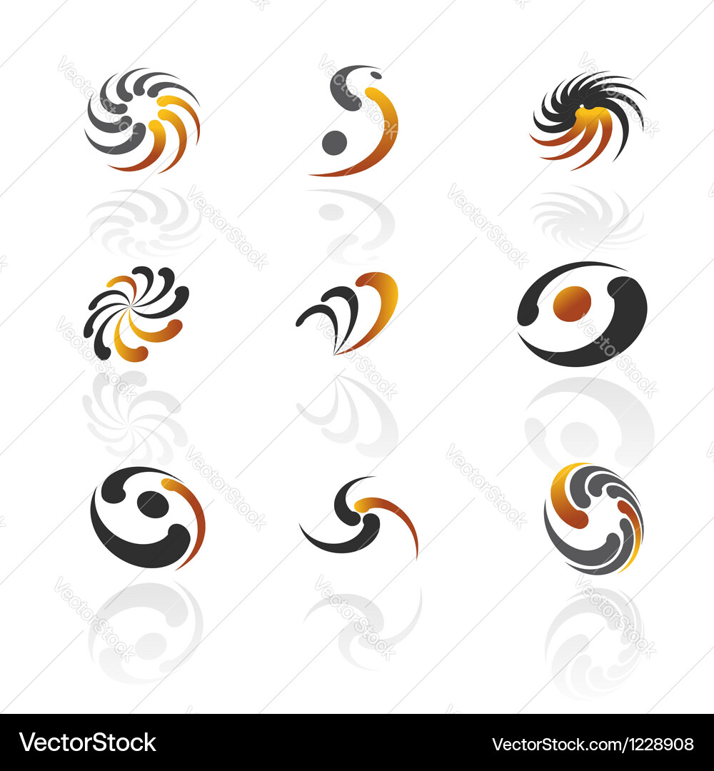 Design elements Vector Image