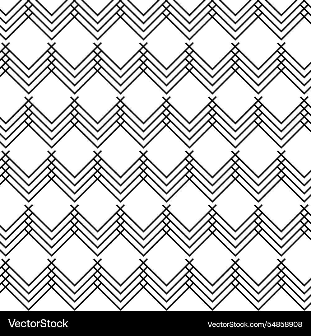 Geometric zig zag pattern herringbone Geometric zig zag pattern herringbone vector image