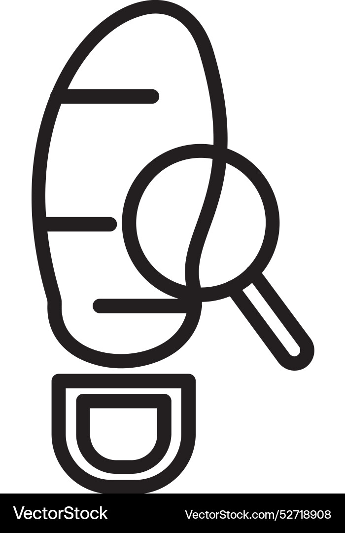 Trace line icon design Vector Image