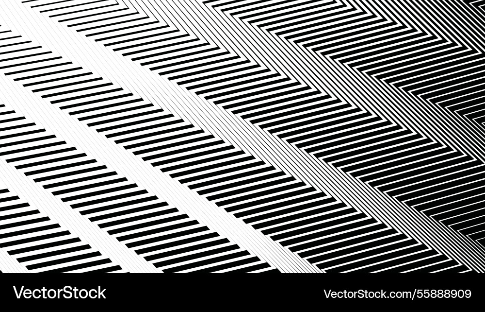 Black and white zig zag line pattern abstract Black and white zig zag line pattern abstract Vector Image