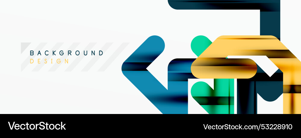 Abstract background - colorful lines composition Abstract background - colorful lines composition vector image