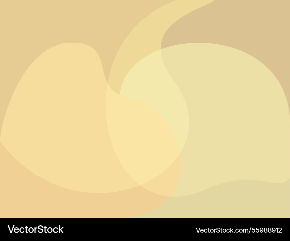 A soft abstract background with flowing shapes vector image