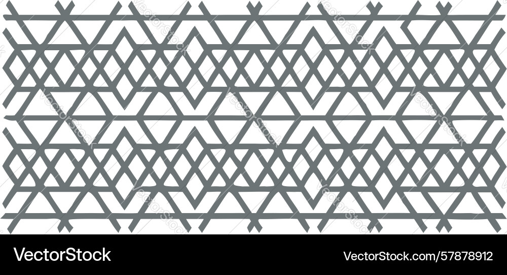 Abstract geometric triangular mesh seamless vector image