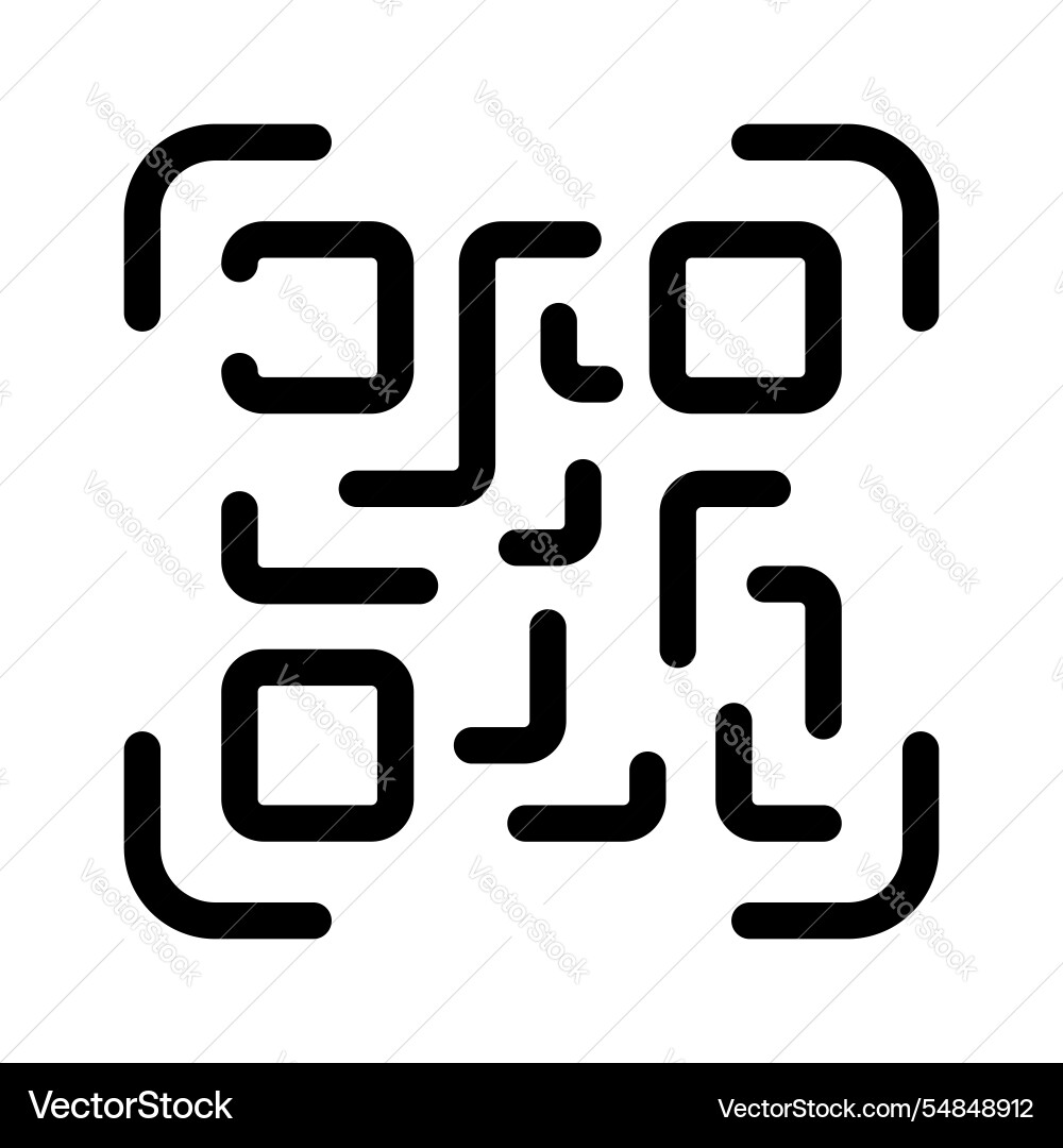 Qr code Vector Image