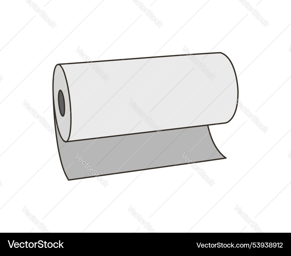 Textile roll icon paper tube design for kitchen – Royalty-Free Vector |  VectorStock, image size:1000x880