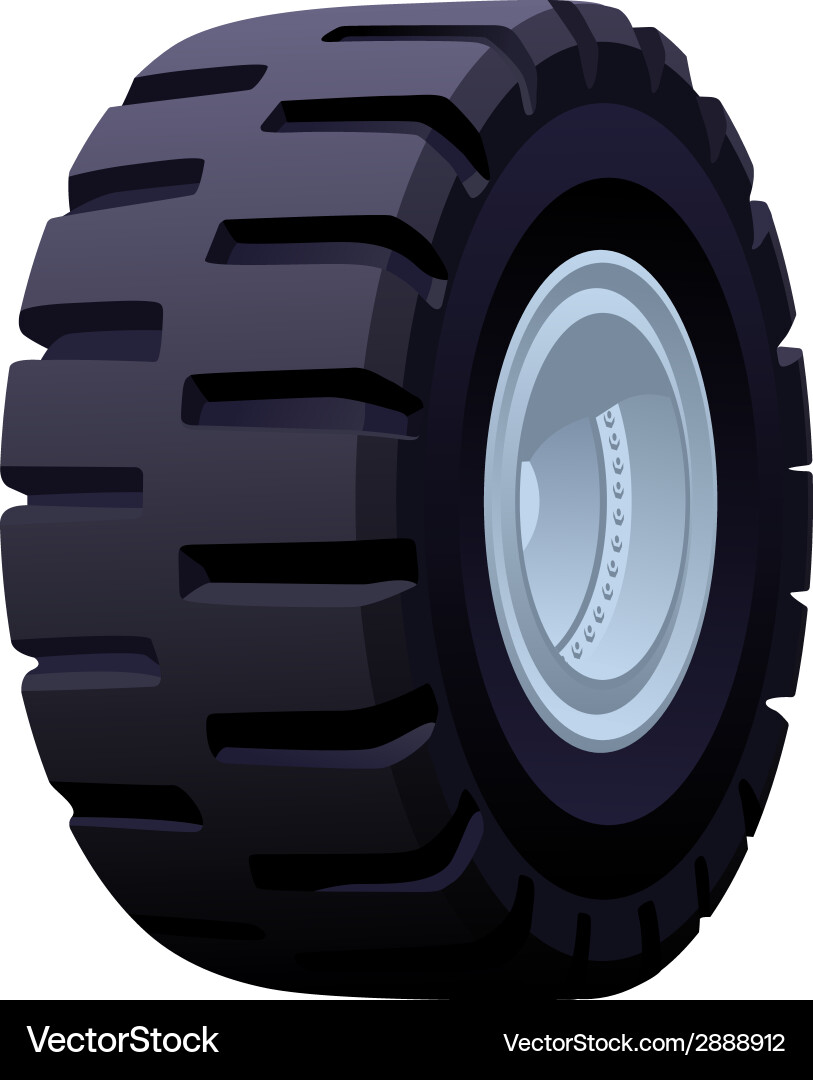 Wheel Icon Royalty Free Vector Image - VectorStock