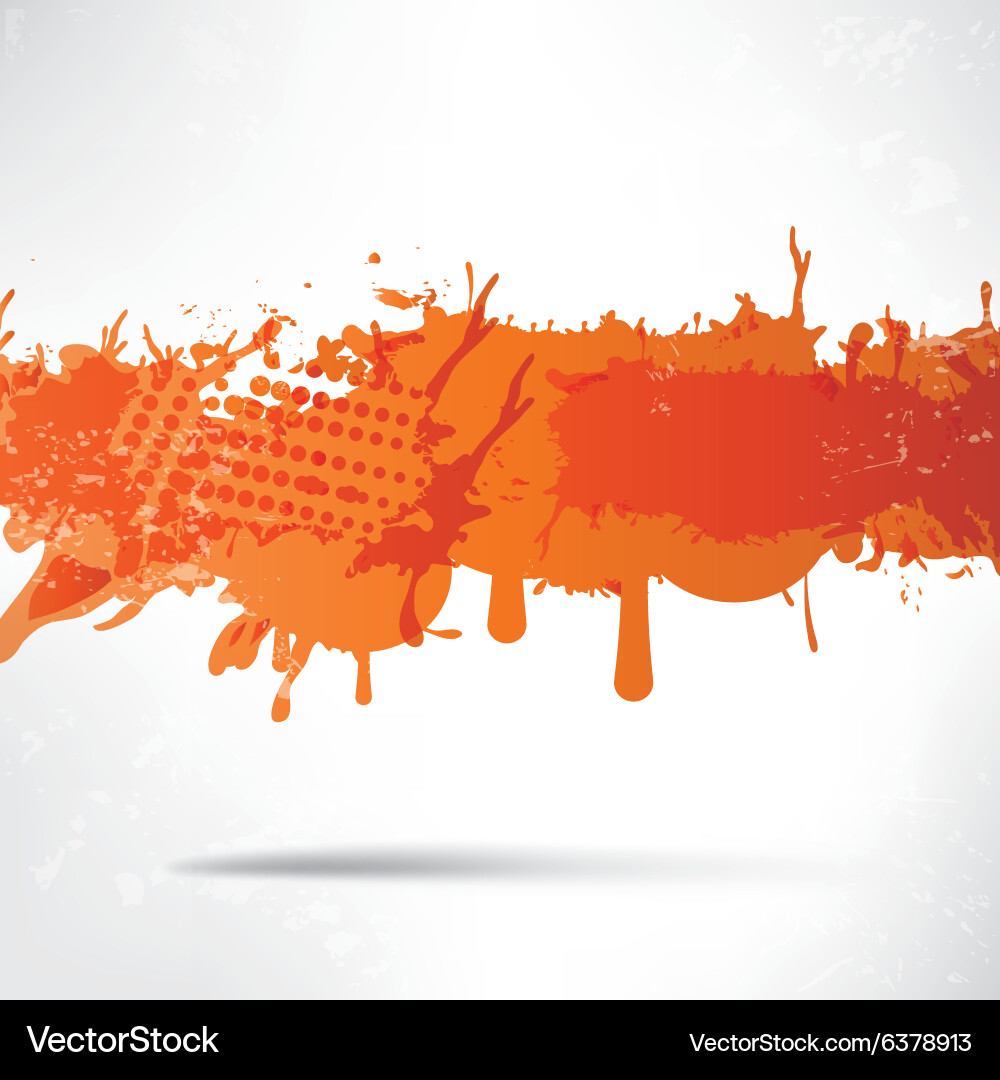Abstract background with splash vector image
