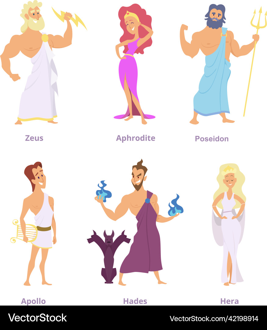 greek gods and goddesses for kids