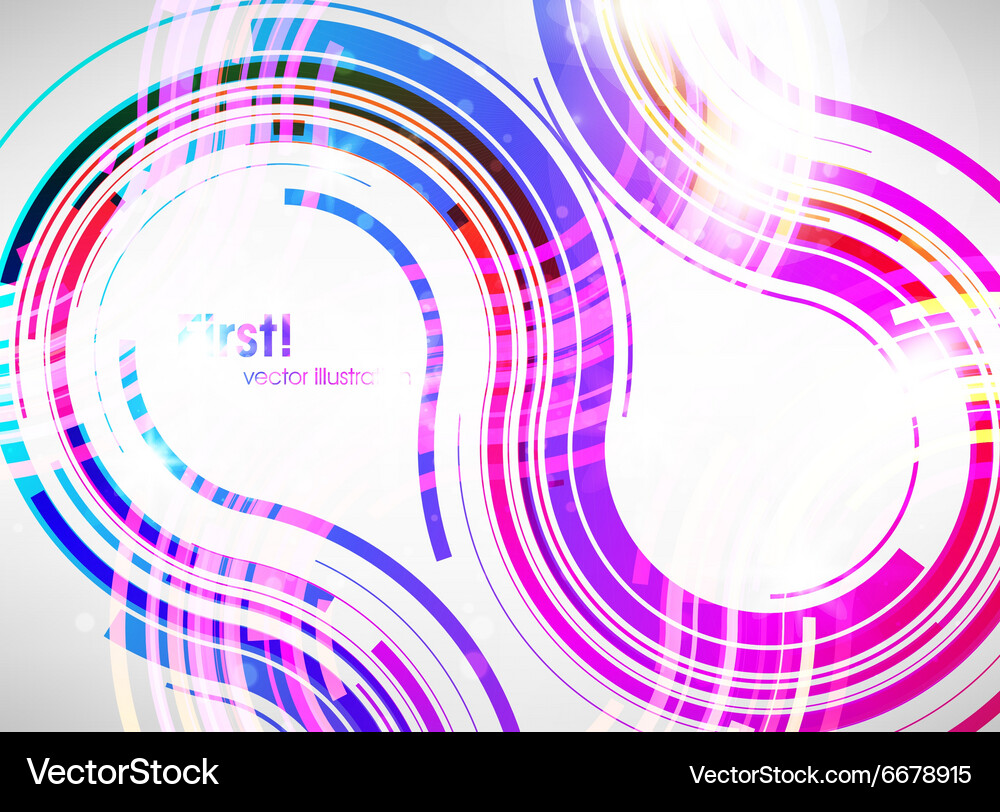 Techno background Vector Image