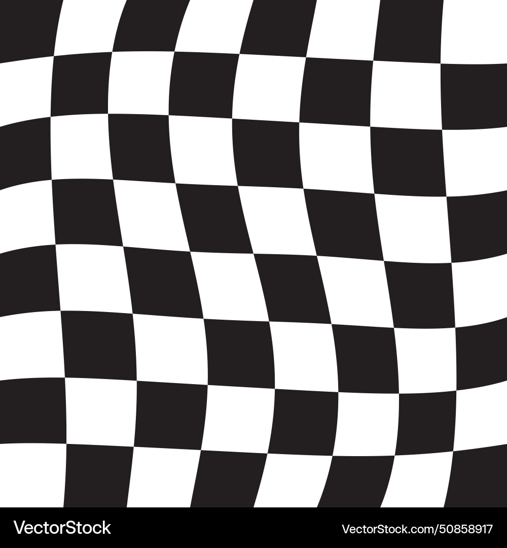 Seamless pattern of groovy chessboard Seamless pattern of groovy chessboard vector image