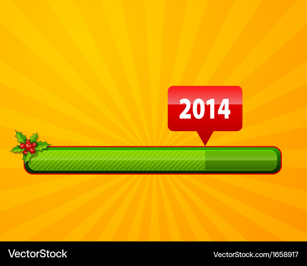 Xmas loading Vector Image