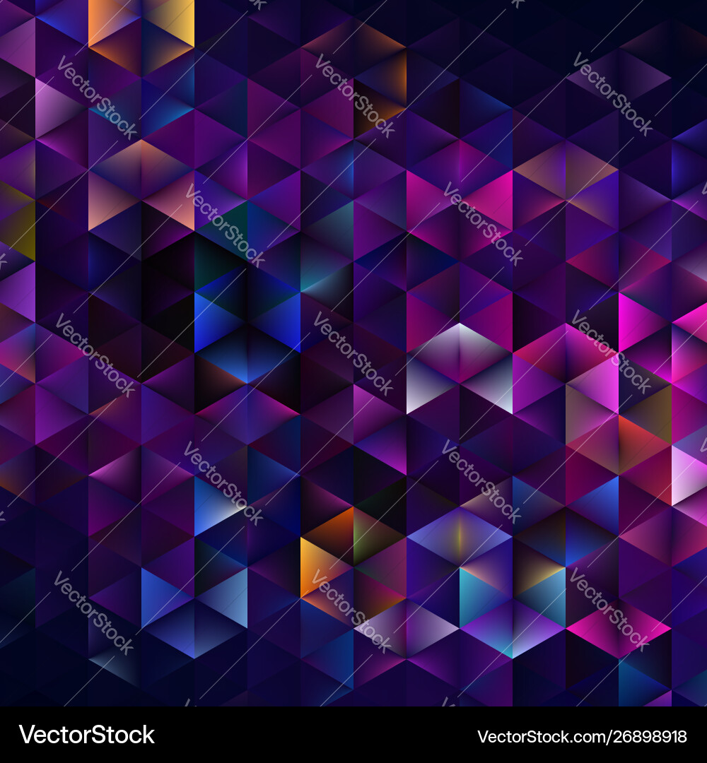 Abstract Geometric Triangular Pattern vector image