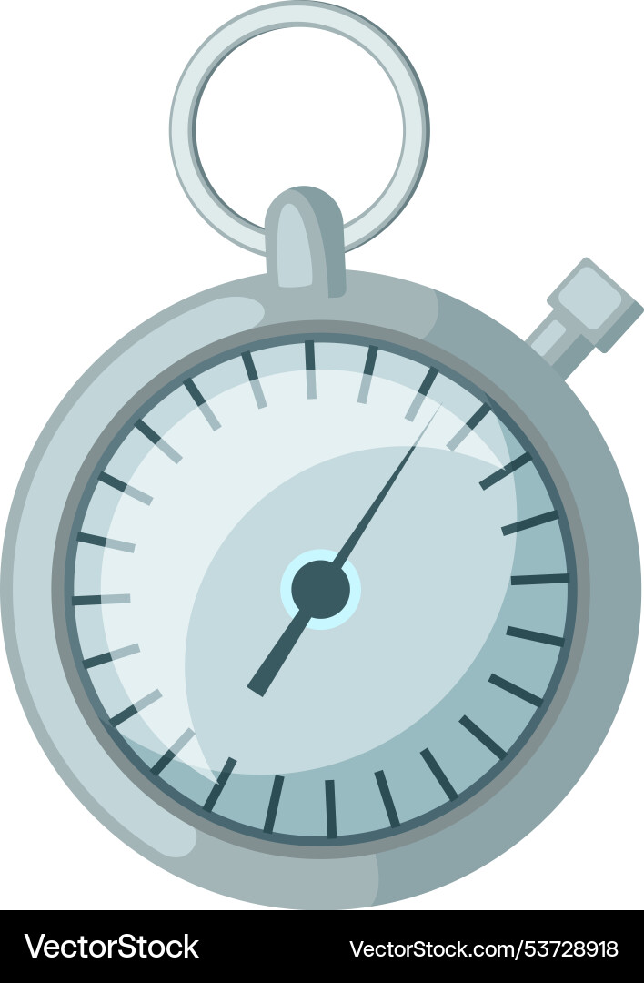 Stopwatch cartoon icon timer symbol sport watch Stopwatch cartoon icon timer symbol sport watch vector image