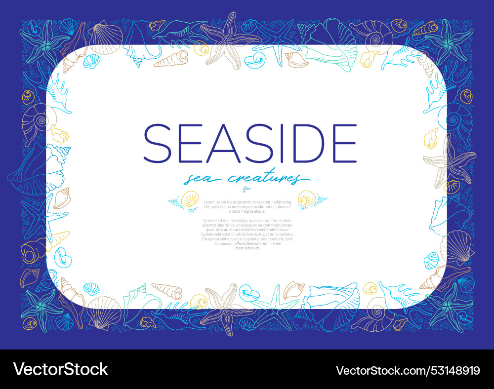 Frame border vignettes corners of line art Frame border vignettes corners of line art Vector Image