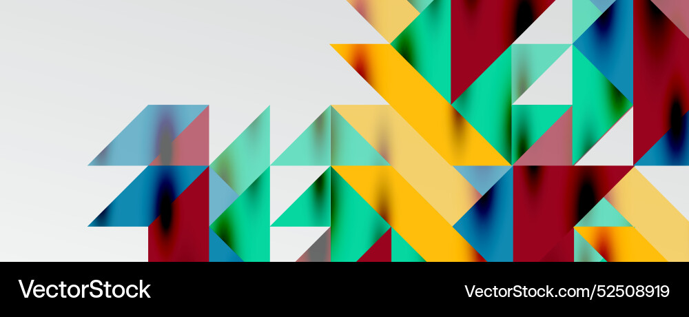 Tech minimal overlapping triangle shapes elements Tech minimal overlapping triangle shapes elements vector image