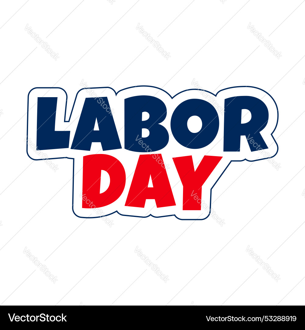 World labor day design World labor day design vector image