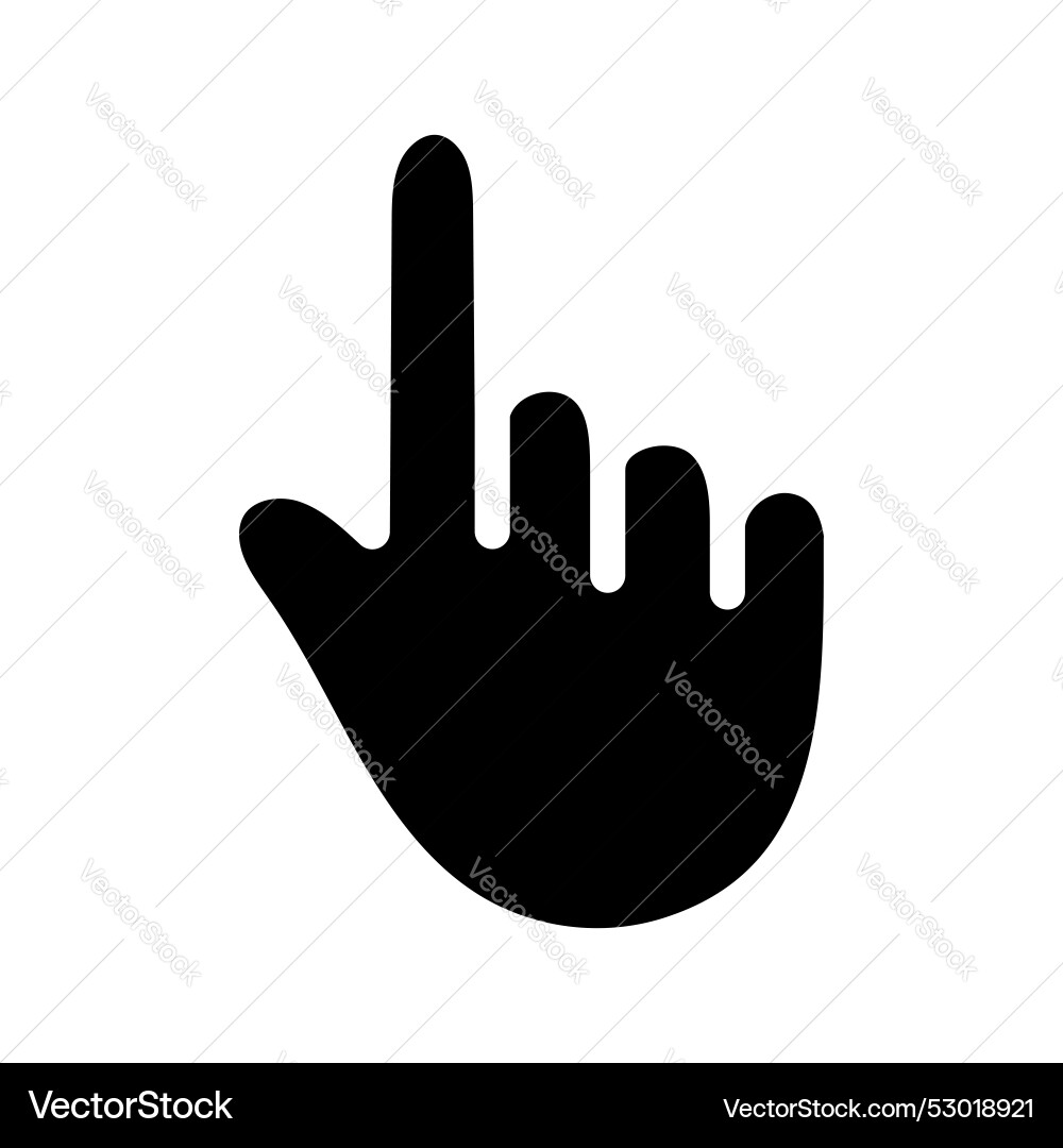 Cursor text icon set mouse type symbol Cursor text icon set mouse type symbol vector image