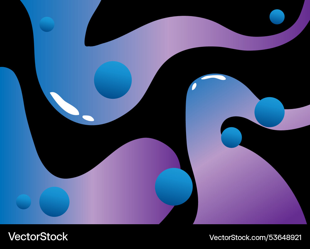 Fluidity background 3 Vector Image