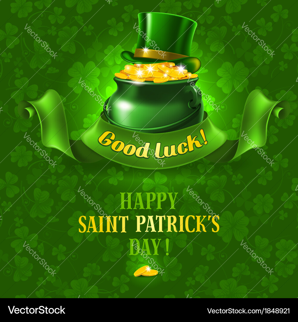 Saint patricks day Royalty Free Vector Image - VectorStock